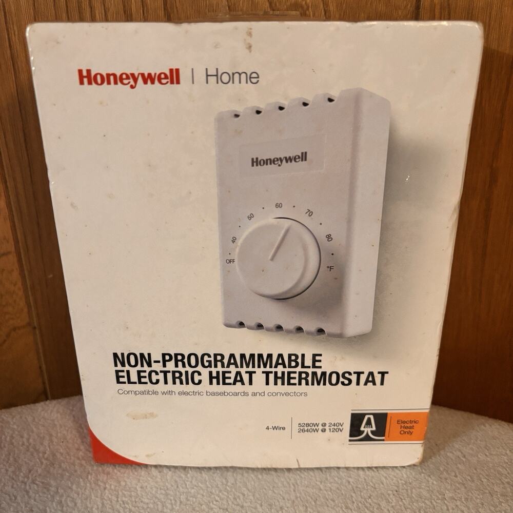 Honeywell Home CT410B Non-Programmable Electric Heat Thermostat New Sealed NEW